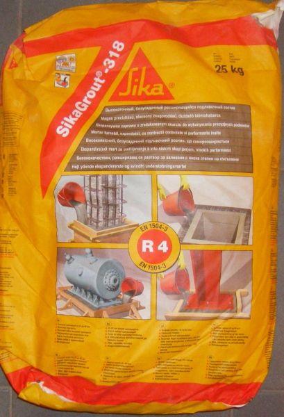 Mortar expandabil granula maxima 8 mm SikaGrout 318 25 kg [1]